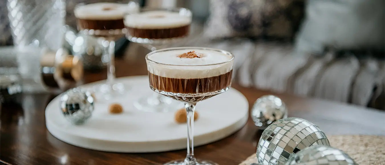 Mehrere Espresso Martini der Kaffeerösterei Martermühle