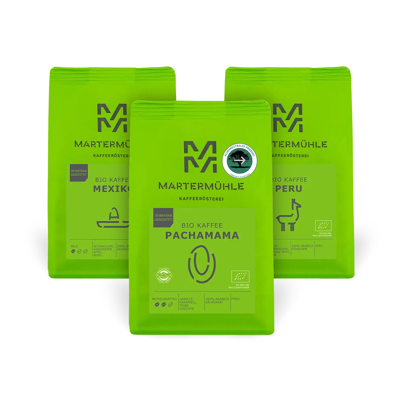 BIO Allrounder - 3x250g Kaffee