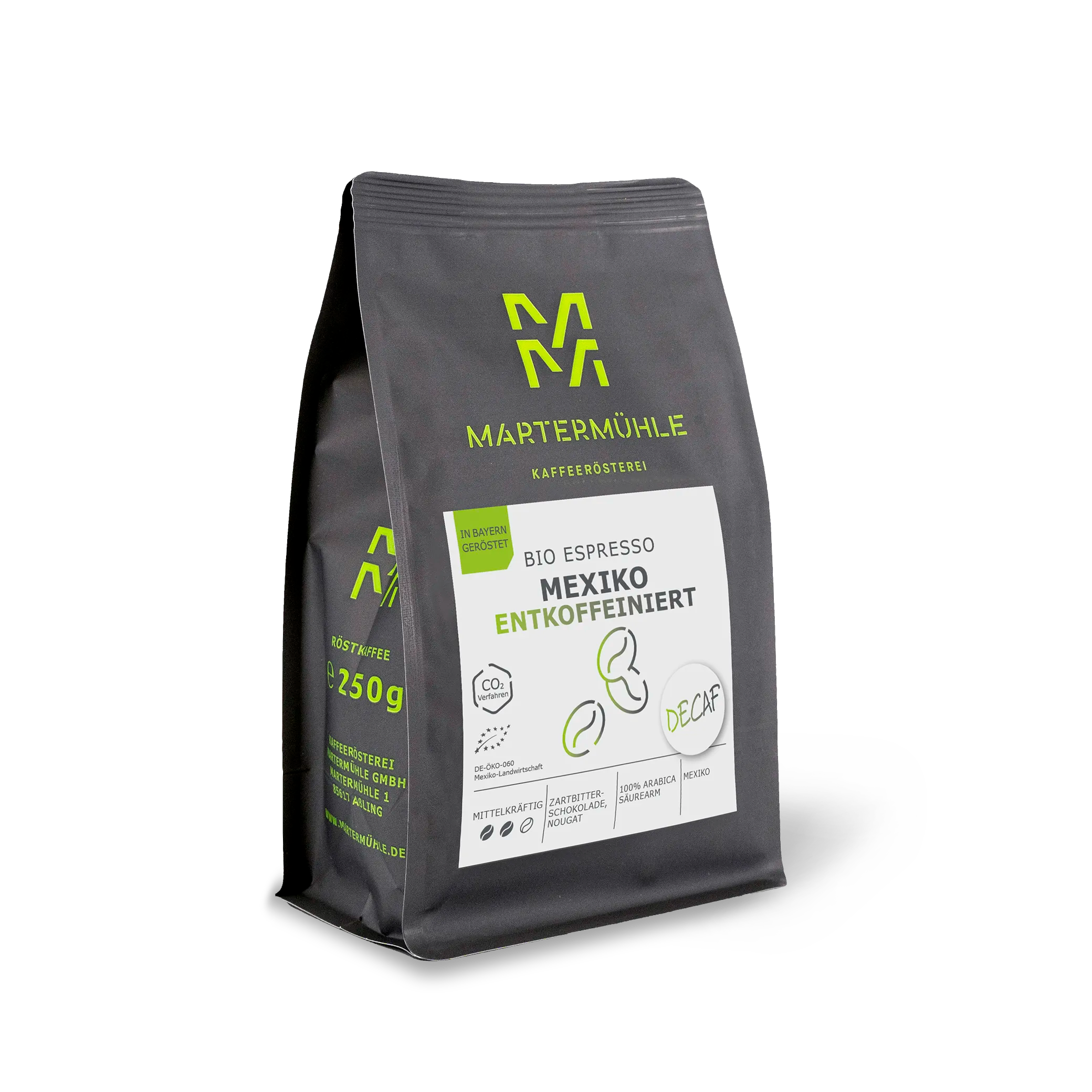 Bio Espresso Mexiko entkoffeiniert