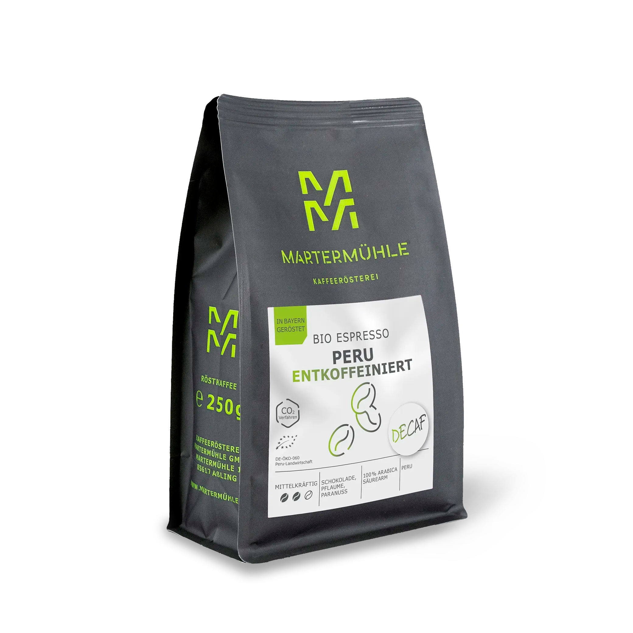 Bio Espresso Peru entkoffeiniert