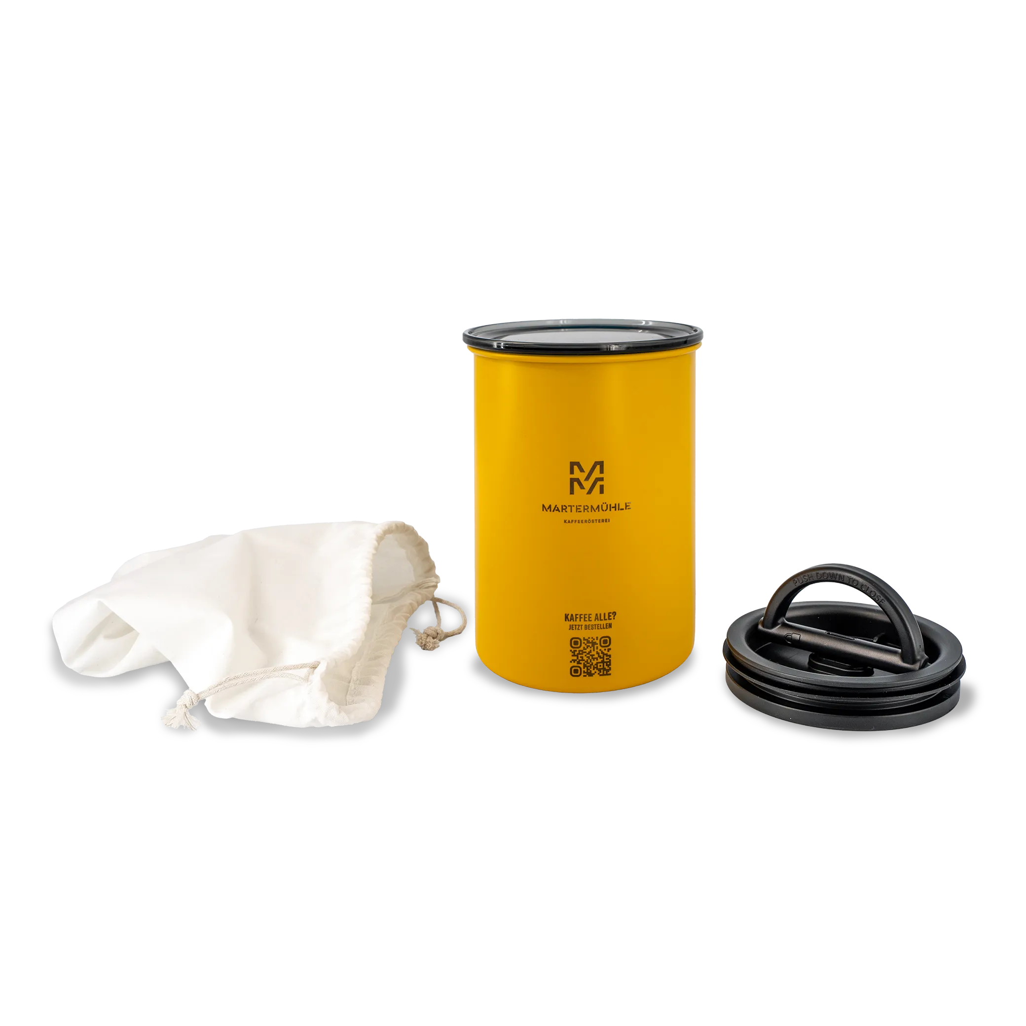 Kaffeedose exklusiv