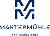 Blaues Martermühle Logo ohne Hintergrund.