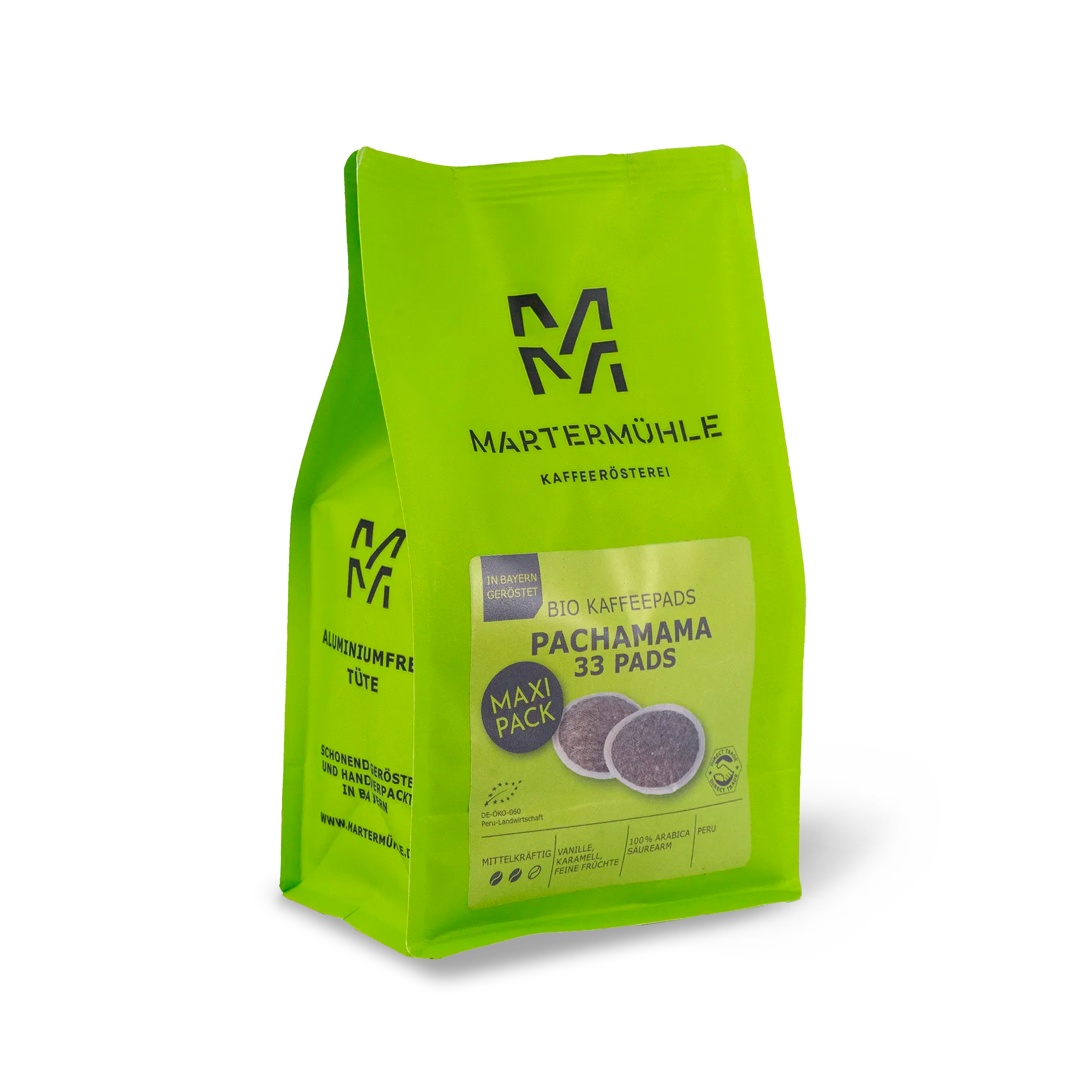 Bio Kaffeepads PachaMama