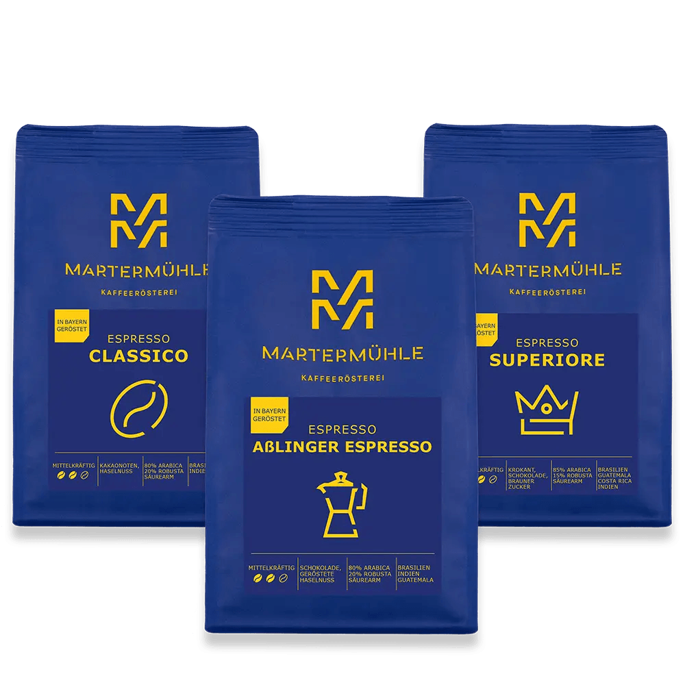 Bestseller - 3x250g Espresso - Martermühle