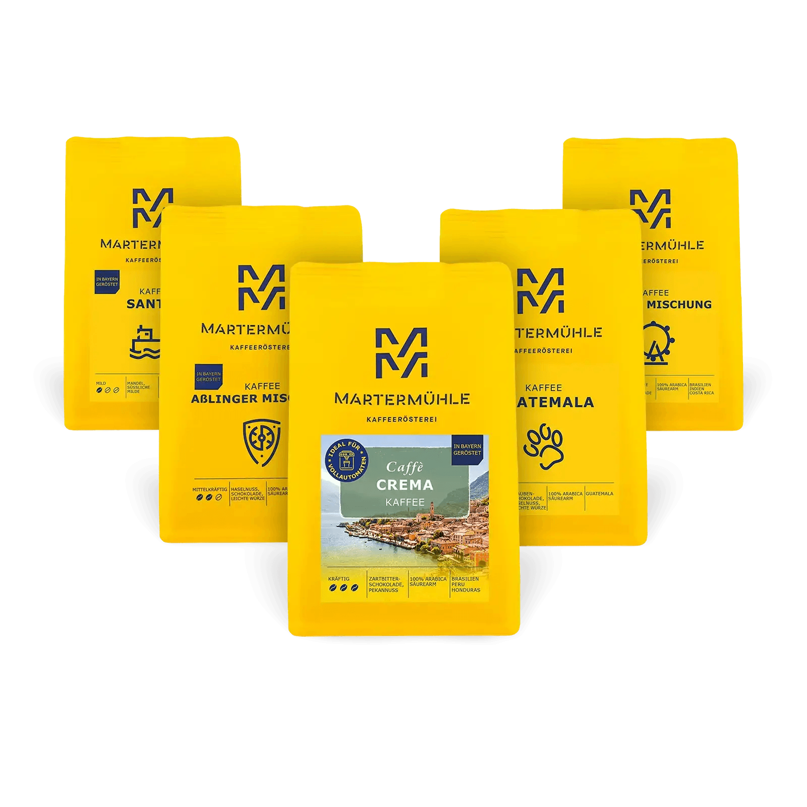 Best-of Martermühle Kaffee - 5x250g - Martermühle