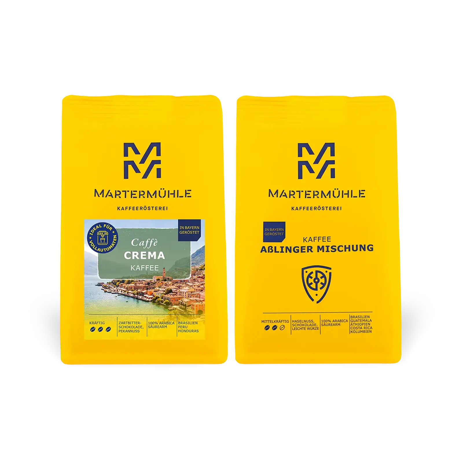 Aßlinger Mischung &amp; Caffé Crema 2x1kg | Aktion