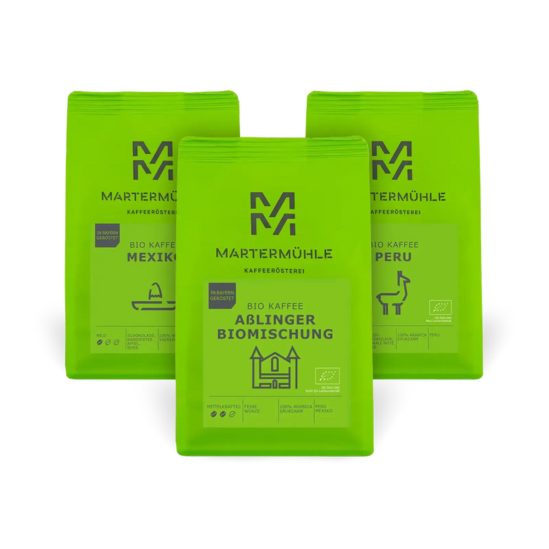 BIO Allrounder - 3x250g Kaffee