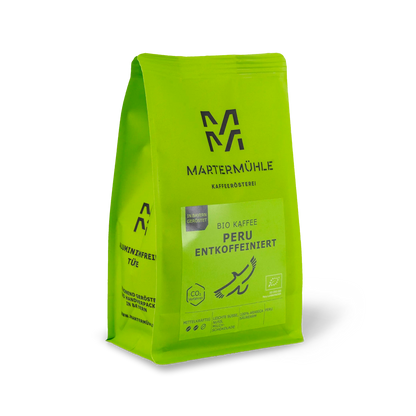 Bio Kaffee Peru entkoffeiniert