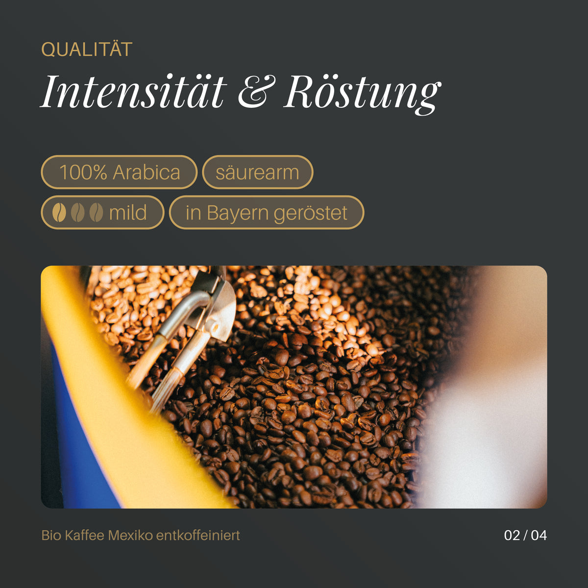 Bio Kaffee Mexiko entkoffeiniert