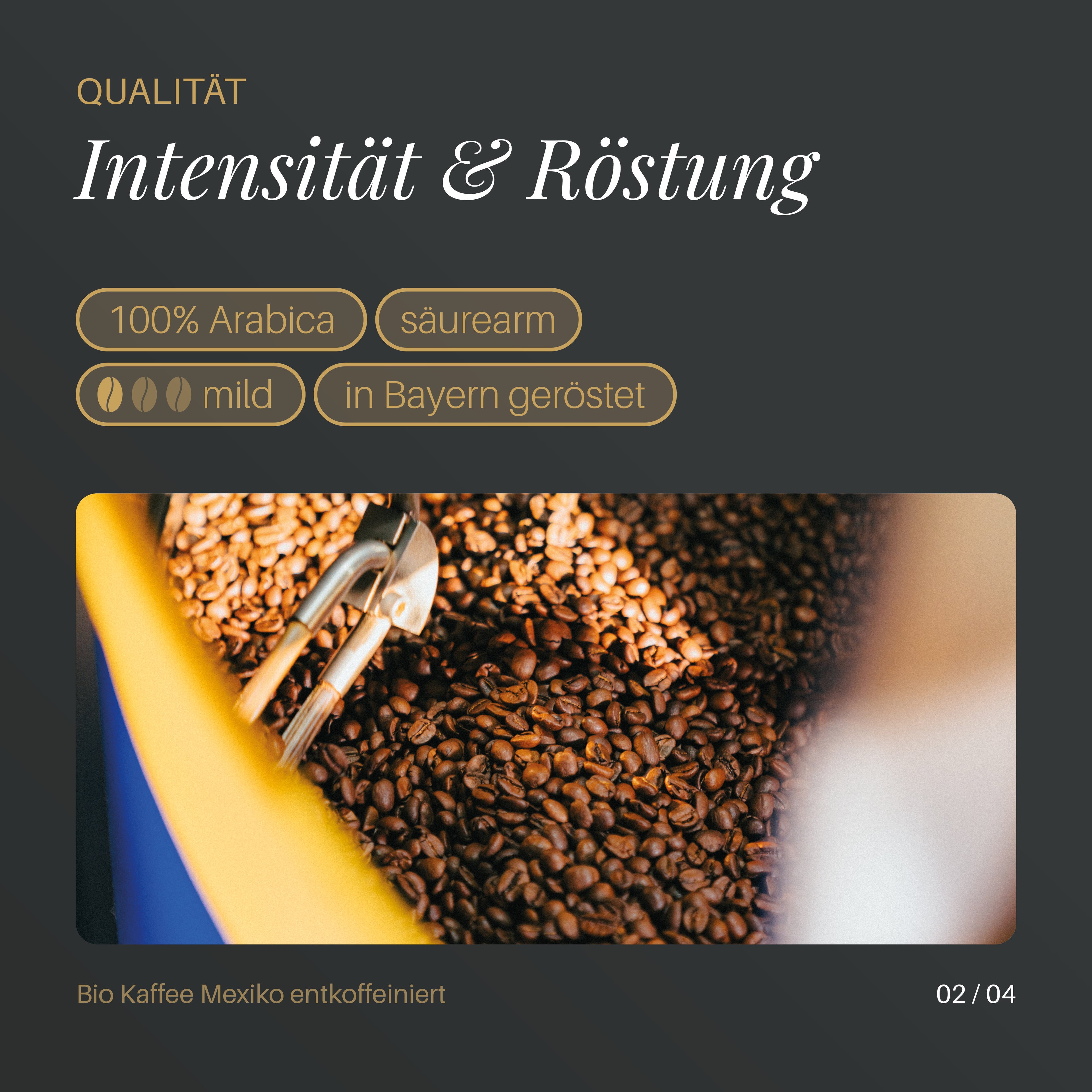 Bio Kaffee Mexiko entkoffeiniert
