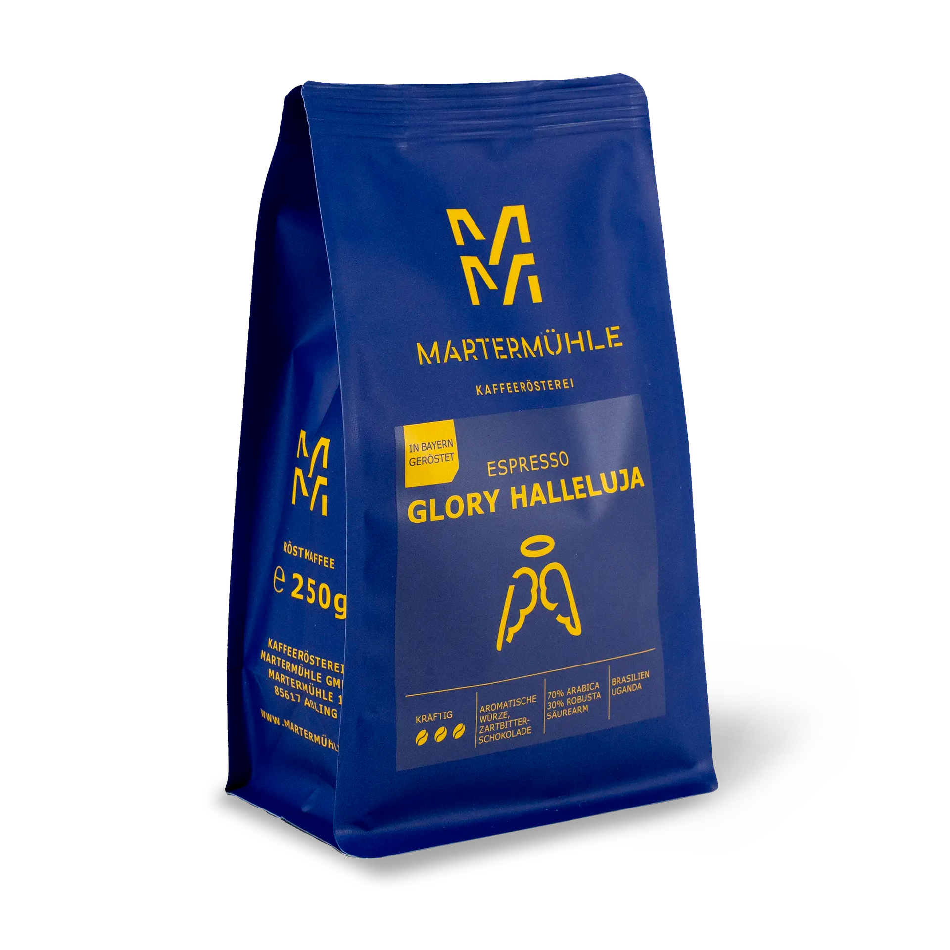Espresso Glory Halleluja - 250 Gramm / gemahlen für Espressokocher