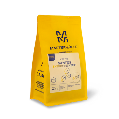 Kaffee Santos entkoffeiniert
