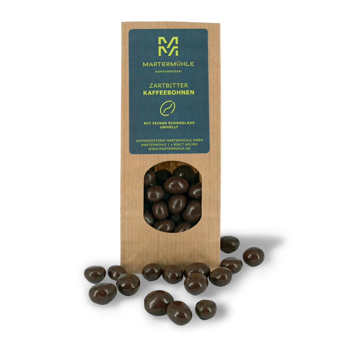 Dragierte Kaffeebohnen Zartbitter