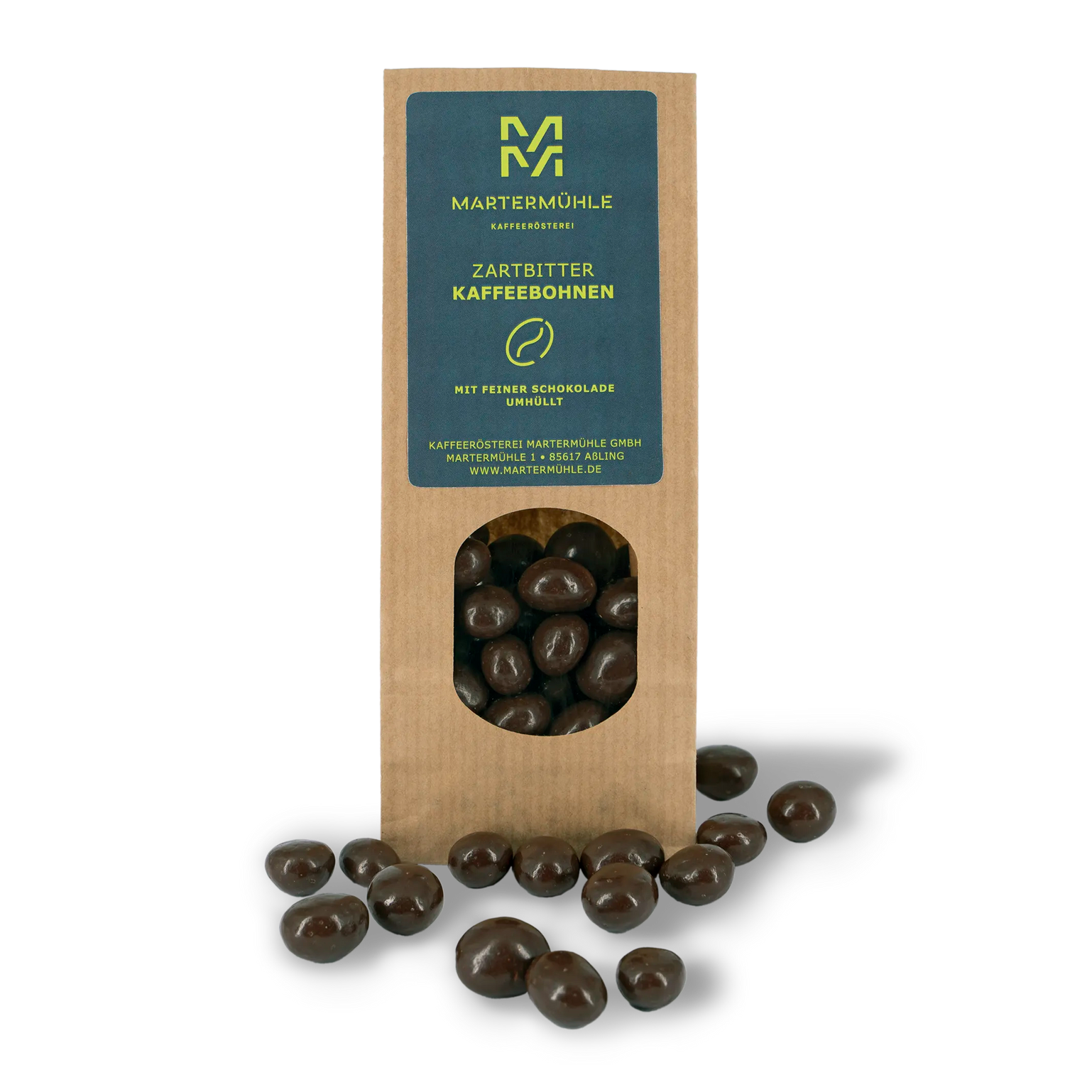 Dragierte Kaffeebohnen Zartbitter