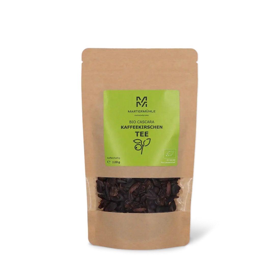 Cascara Kaffeekirschentee ohne Hintergrund.